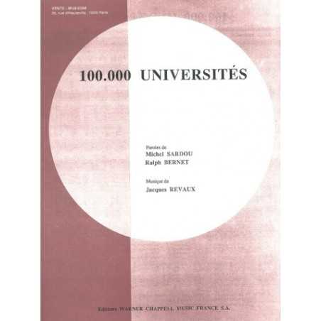 100.000 UNIVERSITÉS