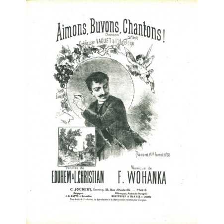 AIMONS, BUVONS, CHANTONS !