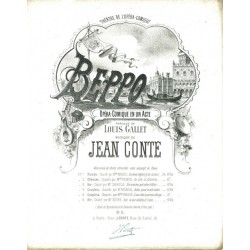 Partition BEPPO Mlle Franck