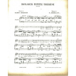 BONJOUR PETITE THÉRÈSE