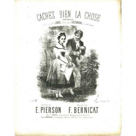 CACHEZ BIEN LA CHOSE