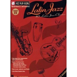 JAZZ PLAY ALONG VOL.23 : LATIN JAZZ (+ CD)