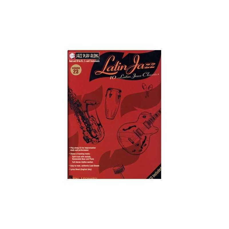 JAZZ PLAY ALONG VOL.23 : LATIN JAZZ (+ CD)