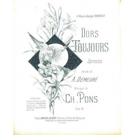 DORS TOUJOURS