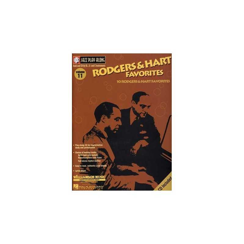 JAZZ PLAY ALONG VOL.11 : RODGERS et HART (+ CD)
