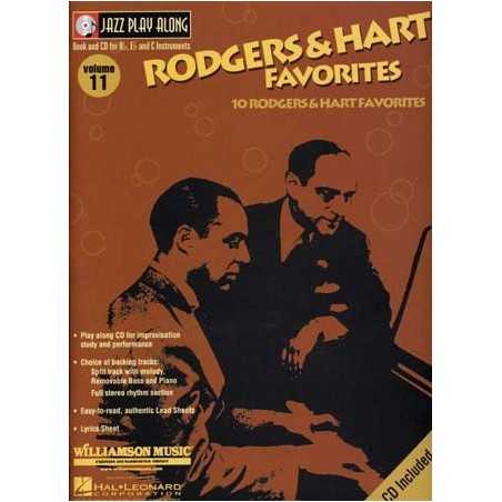 JAZZ PLAY ALONG VOL.11 : RODGERS AND HART (+ CD)
