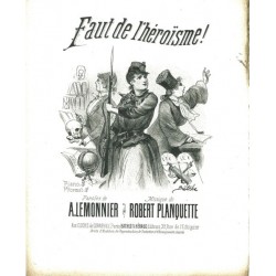 FAUT DE L'HÉROÏSME !