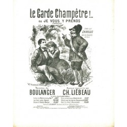 LE GARDE CHAMPÊTRE ! ou JE...