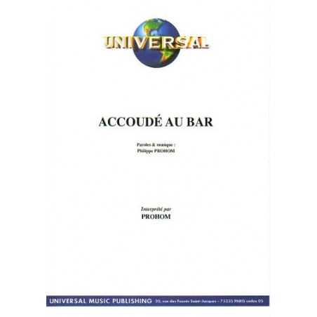 ACCOUDÉ AU BAR