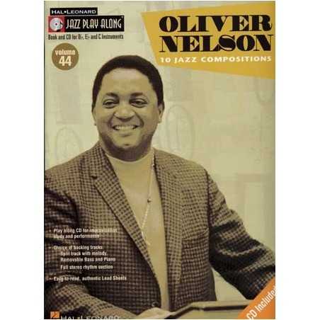 JAZZ PLAY ALONG VOL.44 : OLIVER NELSON (+CD)