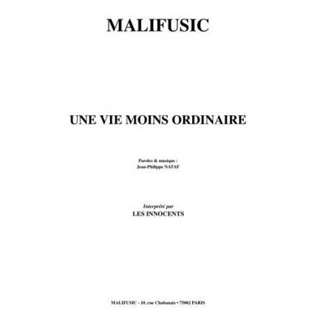 UNE VIE MOINS ORDINAIRE