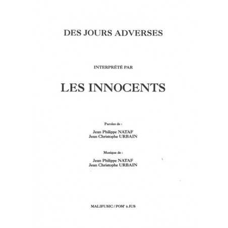 DES JOURS ADVERSES