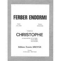 Partition FERBER ENDORMI Christophe
