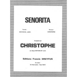 Sheet music SENORITA Christophe