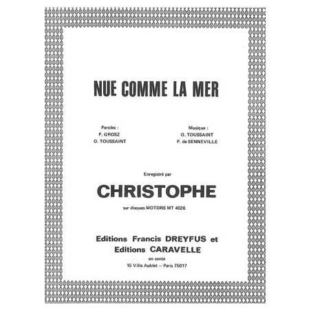 NUE COMME LA MER