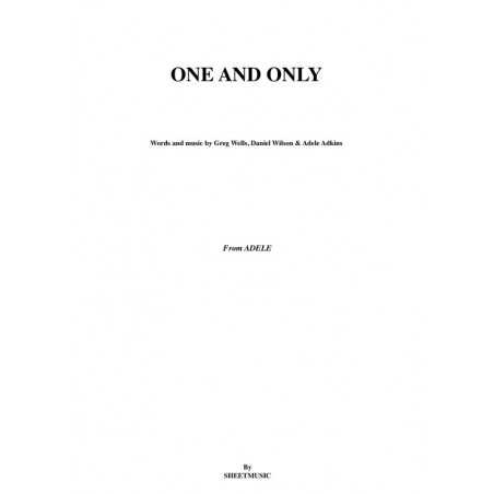 ONE AND ONLY