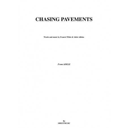 CHASING PAVEMENTS