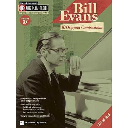 JAZZ PLAY ALONG VOL.37 : BILL EVANS (+CD)