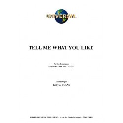 TELL ME WHAT YOU LIKE