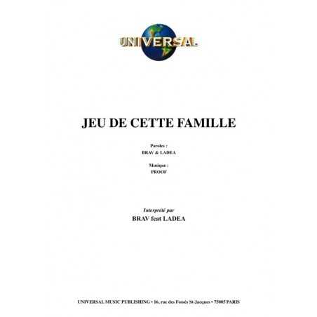 JEU DE CETTE FAMILLE