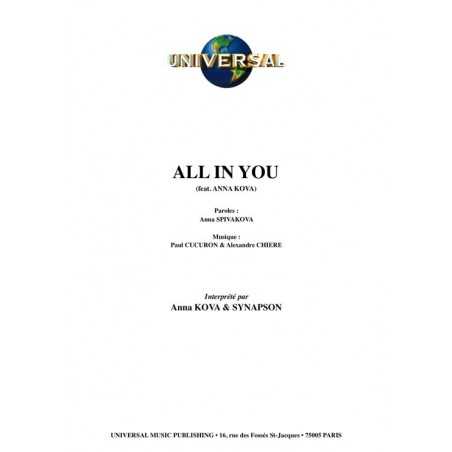 ALL IN YOU