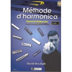 METHODE D'HARMONICA (SPÉCIAL DEBUTANT) VOL.1 (+ CD)