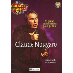 GUITARE SOLO N°3 : NOUGARO (+ CD)