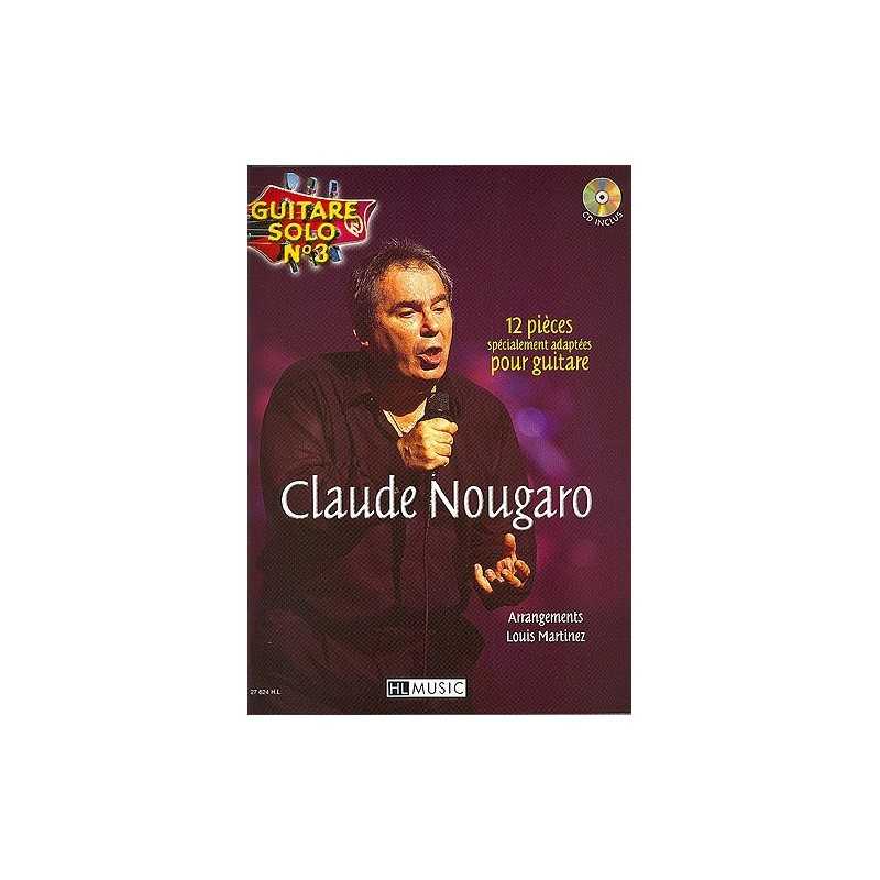 GUITARE SOLO N°3 : NOUGARO (+ CD)
