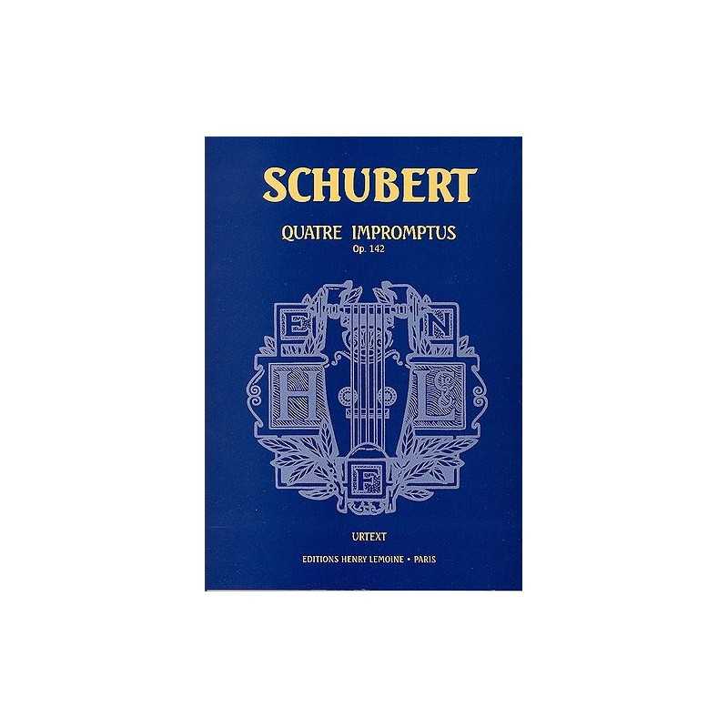 SCHUBERT : QUATRE IMPROMPTUS OPUS 142