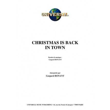 CHRISTMAS IS BACK IN TOWN