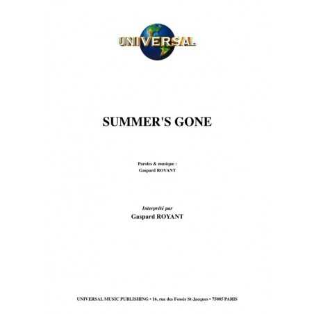 SUMMER'S GONE