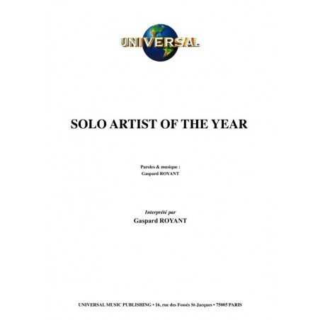 SOLO ARTIST OF THE YEAR