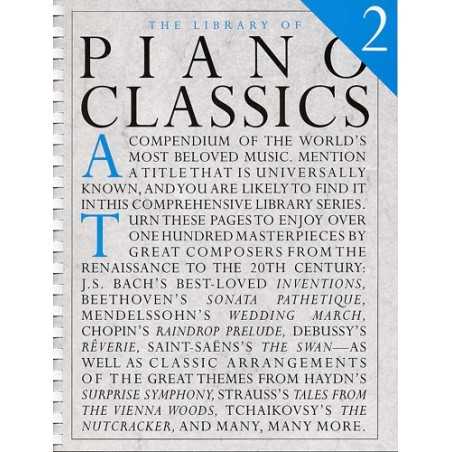 THE LIBRARY OF PIANO CLASSICS BOOKS 2