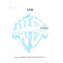sheet music AMI Francis CABREL