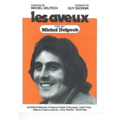Partition LES AVEUX Michel DELPECH PDF