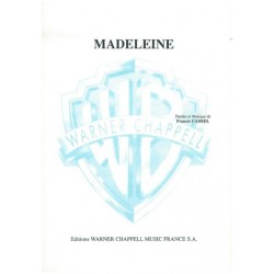 Sheet music MADELEINE Francis CABREL