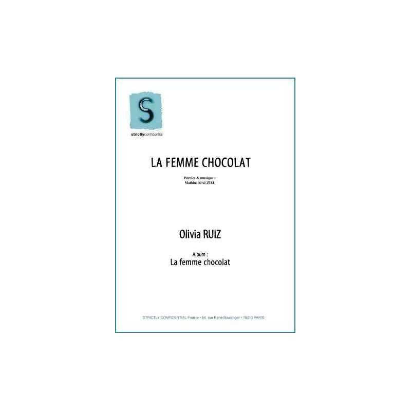 Sheet music LA FEMME CHOCOLAT Olivia Ruiz pdf