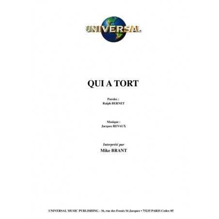 QUI A TORT