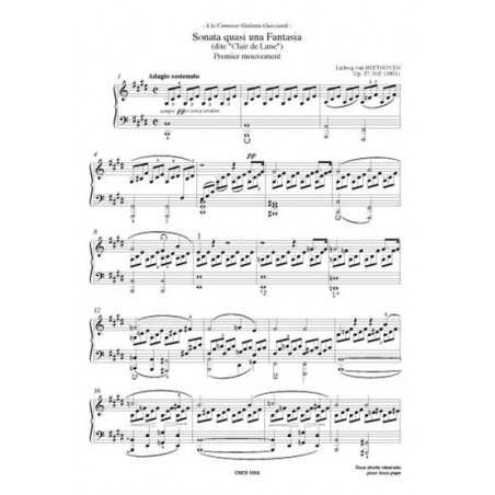 CLAIR DE LUNE (OPUS N°27)