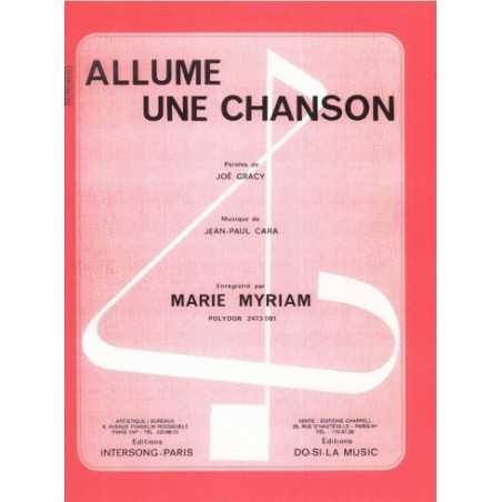 ALLUME UNE CHANSON