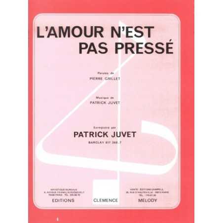 L'AMOUR N'EST PAS PRESSÉ
