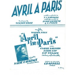 AVRIL À PARIS (APRIL IN PARIS)