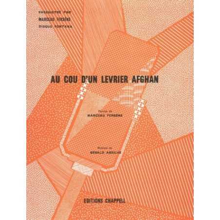 AU COU D'UN LEVRIER AFGHAN
