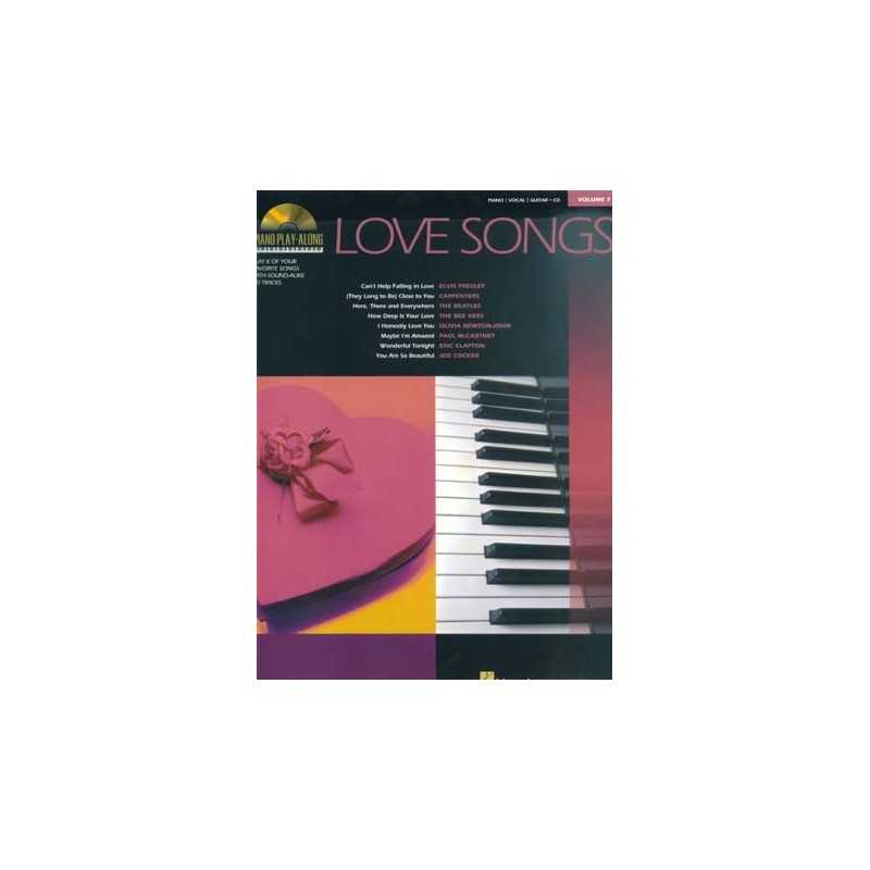 PIANO PLAY ALONG VOL.07 : LOVE SONGS (+ CD)