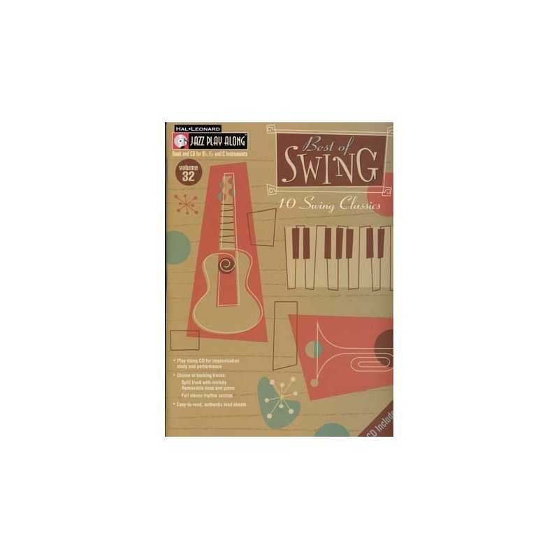 JAZZ PLAY ALONG VOL.32 : BEST OF SWING (+ CD)