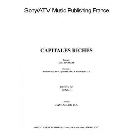 CAPITALES RICHES
