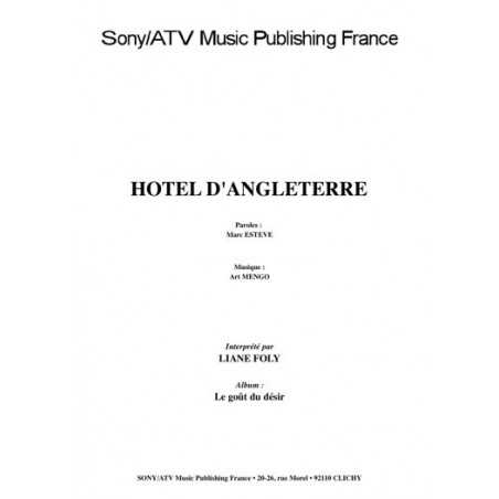 HOTEL D'ANGLETERRE