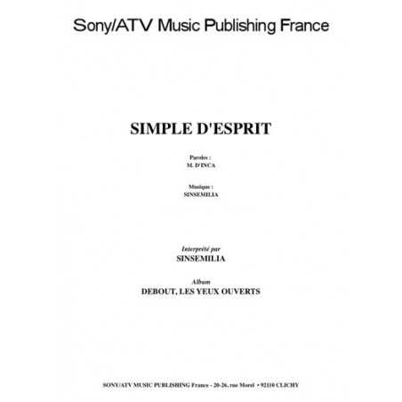 SIMPLE D'ESPRIT