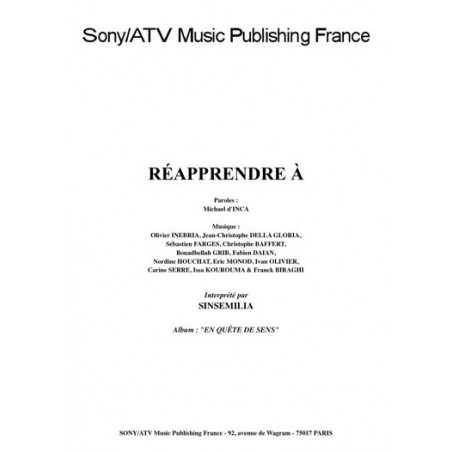 RÉAPPRENDRE À