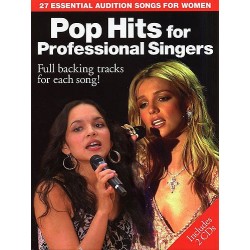 POP HITS FOR PROFESSIONAL SINGERS (+CD)